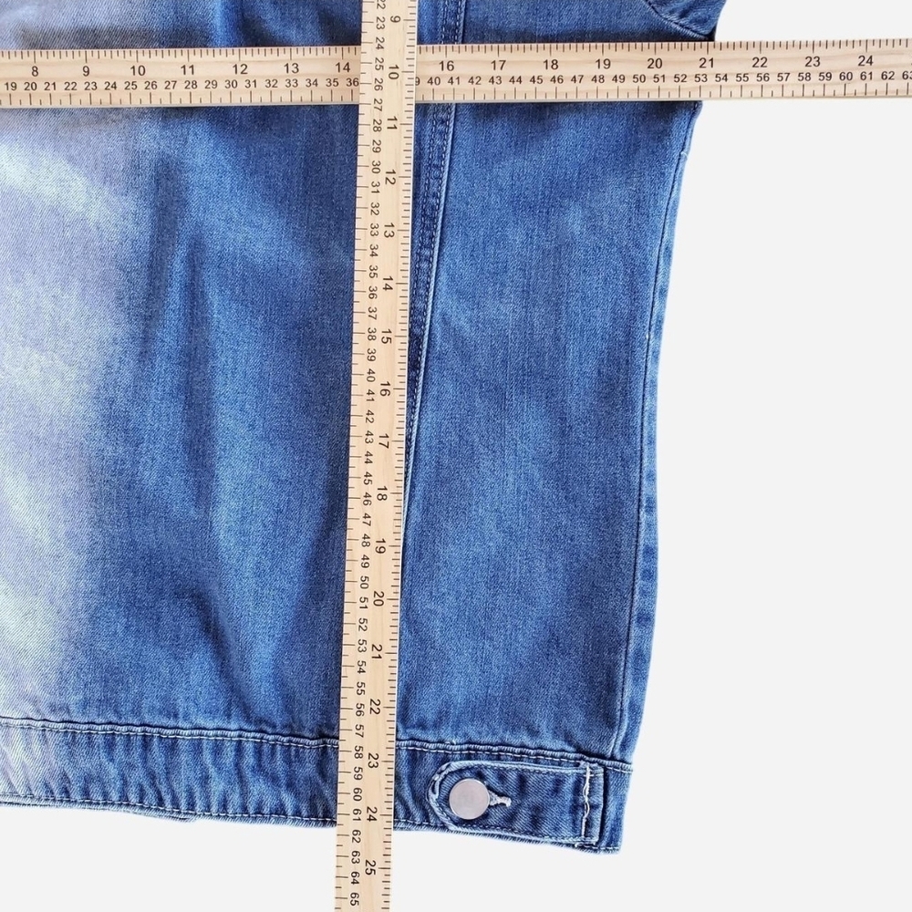 Ashley Mason Two Tone Denim Jacket - Picture 5 of 7